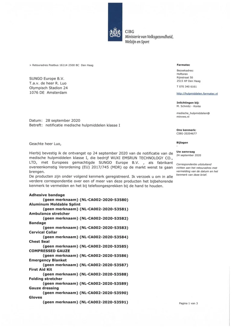 CE certification