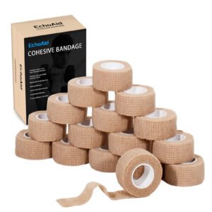 EchoAid Self Adhesive Elastic Bandage Non Woven Self Adhesive Bandage/ Cohesive Bandage/Elastic Bandage Tape for First Aid
