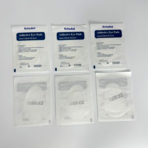 EchoAid Adhesive Eye Pads 6 pcs Surgical Sterile Non Woven Adhesive Eye Pad